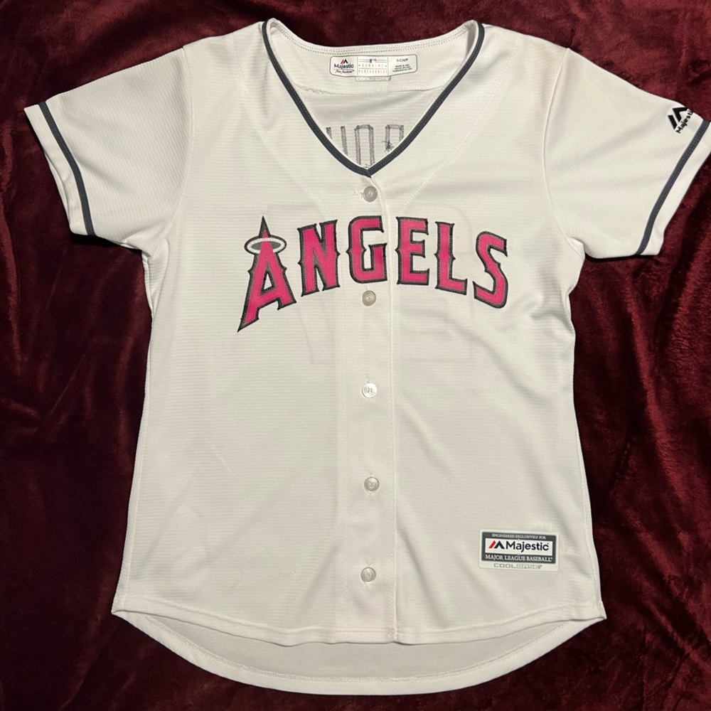 Mike Trout Angels Jersey Authentic